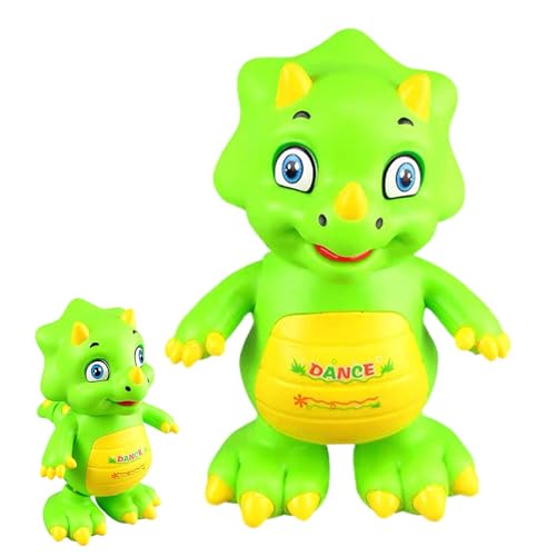 Dancing Dinosaur Robot, Electronic Dinosaur Toy, Interactive Kids Toy, Musical Dinosaur Robot, Educational Puzzle Dinosaur, Sensory Development Toys, Preschool Learning Toy for Kids, Green von Gitekain