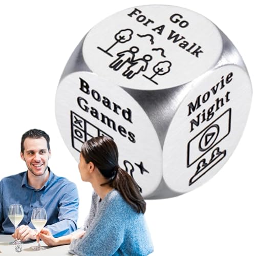 Date Dice Game, Decision Dice for Couples, Fun Date Night Activity, Novelty Game for Couples, Valentine's Day Game, Creative Date Ideas Dice, Couple's Game Night, for Game von Gitekain