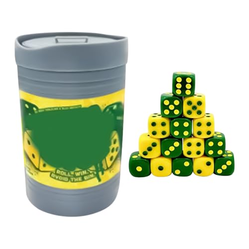 Family Dice Game, Exciting Dice Set with Dumpster, 2-Player Interactive Tabletop Board, Ideal for Friend Gatherings, Parties and Families 5.91x2.99x0.99 inches Family Dice Game, Exciting Dice Set with Dumpster, 2-Player Interactive Tabletop Board, Ideal for Friend Gatherings, Parties and Families 5.91x2.99x0.99 inches von Gitekain