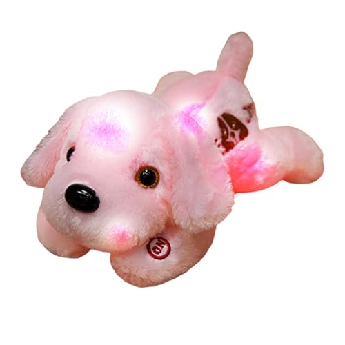 Gitekain Light Up Puppy Plush, LED Dog Stuffed Animal, 14 Inch Plush Dog, Cute Puppy Night Light, LED Plush Toy for Kids, Soft Plush Toy with LED, Light Up Plush Toy, Dog Night Light Stuffed Toy von Gitekain