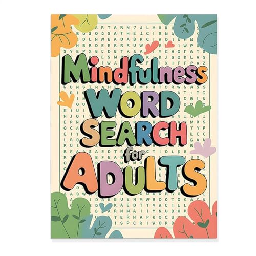 Gitekain Word Search Books for Adults, Activity Games Stress Relief, Multilevel Word Find Puzzle Set, Mind-Engaging Game Relaxation 400+ Puzzles, Ideal for Keeping Brain Active von Gitekain