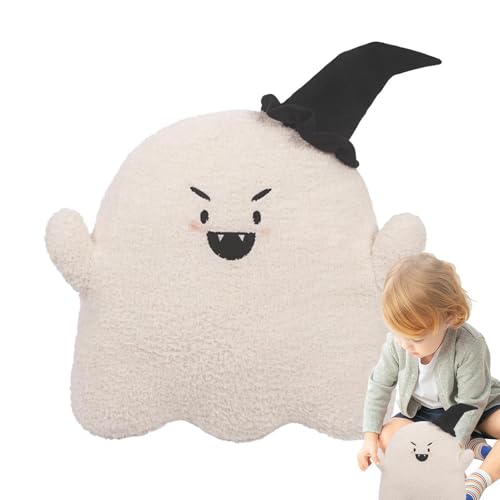 Halloween-Geister-Plüschtier, gefüllte Geister-Plüschtiere,Elfin Plushies Halloween Plüschpuppe | Niedliche Raumdekoration, Stofftiere, Halloween-Teufel-Plüschtiere, Cartoon-Puppen-Plüschkissen von Gitekain