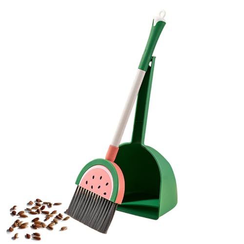 Kids Broom and Dustpan Set, Fruit Design Cleaning Set, Little Helper Broom Set, Kids House Cleaning Tools, Cute Kitchen Broom Set, Small Broom and Dustpan, Children’s Cleaning Set, Play Broom for Kids von Gitekain