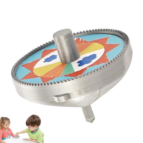 Korean Rotating Top Toy, Korean Gyroscope Toy, Desktop Top, Educational Strategy Game, Thrilling Family Game, Creative Travel Game, Gyroscope Toy, Family Gathering Game, Single Play von Gitekain