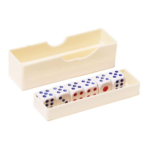 Zauberwürfel, Set für Würfeltricks, 9,5 x 2,7 x 2,7 x 2,7 cm, kleine Nahaufnahmen, unterhaltsame, professionelle Trickwürfelbox für Thanksgiving, Weihnachten und chinesisches Neujahr von Gitekain