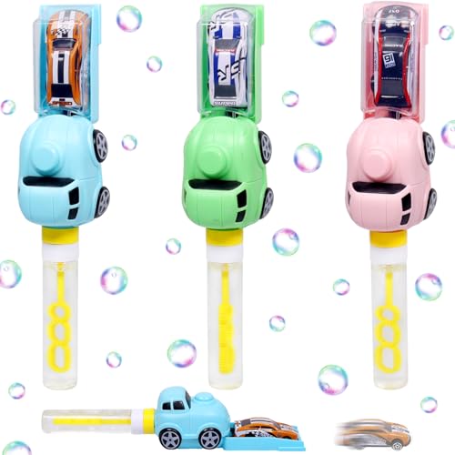 3 Stück Seifenblasen Set, Seifenblasen Spielzeug Kinder mit Auto-Spielzeug, Seifenblasenmaschine mit Seifenblasenlösung für Indoor Outdoor Bubble Maker Spiele Kindergeburtstag, Partys, Hochzeit 3 Stück Seifenblasen Set, Seifenblasen Spielzeug Kinder mit Auto-Spielzeug, Seifenblasenmaschine mit Seifenblasenlösung für Indoor Outdoor Bubble Maker Spiele Kindergeburtstag, Partys, Hochzeit von Giugio