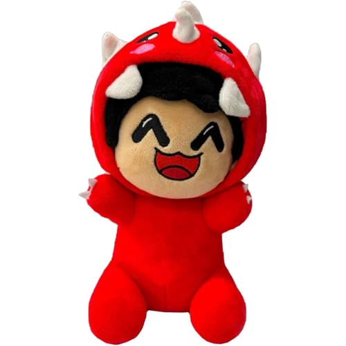 Omz Plush, 10" Omz Crew Plushies, Exquisite Plush Toy Gift, Plush Game Player Soft Plush Toy Cute Hug Pillow, Perfect Hug Pillow, Game Fans Favorite (Red) von Giurui