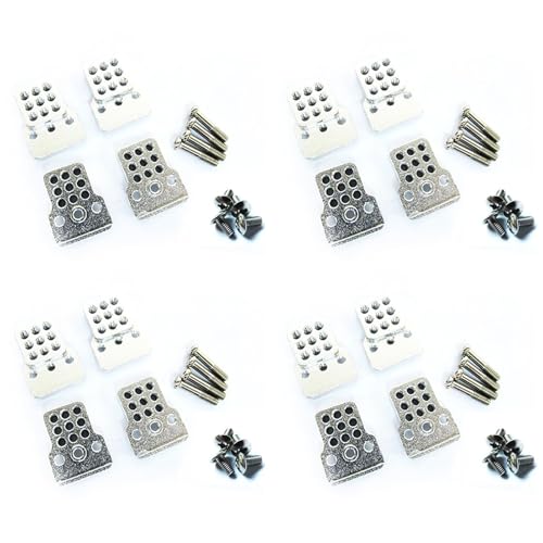 Giwnhvx 16 Stücke RC Auto Metall Stoß DäMpfer Halterung Kits Stoß DäMpfer Sbsorbers Erweiterung Seatfor 1/16 C-14 / C-14 Karat/C-24 / C-24 Karat Off Road Auto Teile von Giwnhvx