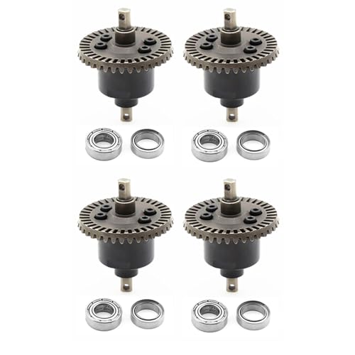 Giwnhvx 4 Stücke Vorne Hinten Differential mit Lager für Slash VXL Stampede 1/10 RC Auto Upgrade Teile von Giwnhvx