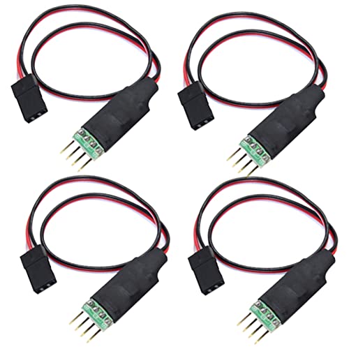 Giwnhvx 4 x Fernsteuerungskarte CH3 Lichtsteuerungsmodul für die Kontrollleuchte für Auto Modell RC Plug and Play Giwnhvx 4 x Fernsteuerungskarte CH3 Lichtsteuerungsmodul für die Kontrollleuchte für Auto Modell RC Plug and Play von Giwnhvx