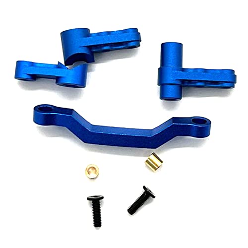 Giwnhvx FüR Lenkungsgruppe Kit für 1/16 Smax 1621 1625 1631 1635 1651 1655 Fahrzeugmodelle RC Car Upgrades Teile Blau von Giwnhvx