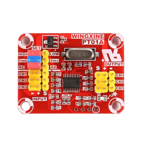 Giwnhvx PT01B Modellflugzeug-Empfängersignal in Spannungssignal, Dreiwege-Servosignal in 0-5V Analoges Spannungssignal von Giwnhvx