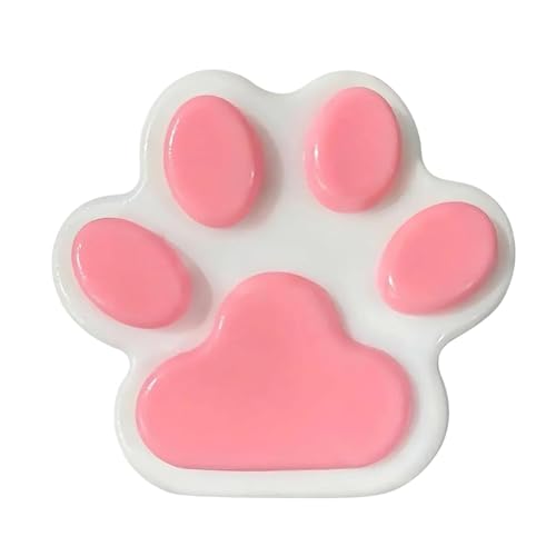 GjnjfdF 14 cm Spielzeug zum Drücken in Form einer Katzenpfote, Squeeze, Katzenpfotenspielzeug, Big Cat Paw Silikon Squeeze Toy Fidget Spielzeug für Erwachsene von GjnjfdF