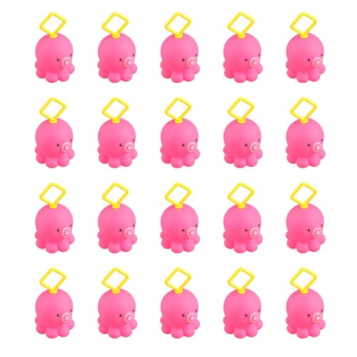 GjnjfdF Badewannen-Angelspielzeug, schwimmendes Angelspielzeug,Entenangelspiele für Kinder - Badewannenspaß für Kinder, Angelspiele und Schwimmen, Fisch, Ente, leuchtendes Squishy-Spielzeug-Set, von GjnjfdF