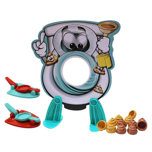 GjnjfdF Poop-Spiel für Kinder, Poop-Spiel | Streich-Gadget-Set Toy Poops | Interaktive Toilettenknebel, neuartiges Kreativitäts-Familienspiel, Gags und praktisches Scherzspielzeug für 2 Spieler von GjnjfdF