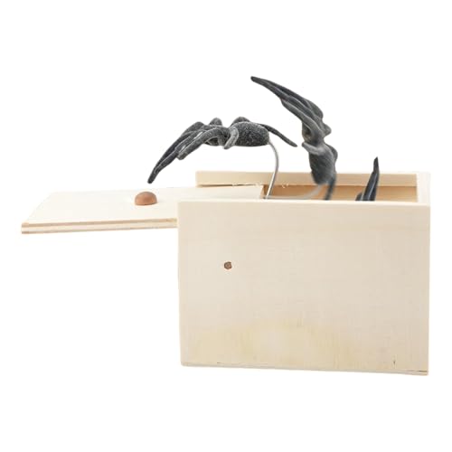 GjnjfdF Spider In A Box Streich | Weiche Gummispinne Springt Heraus Erschrecken Streich | Realistische Grusel Spielzeug Spaß Scherz für Kinder Jugendliche Erwachsene Humor Liebhaber Halloween GjnjfdF Spider In A Box Streich | Weiche Gummispinne Springt Heraus Erschrecken Streich | Realistische Grusel Spielzeug Spaß Scherz für Kinder Jugendliche Erwachsene Humor Liebhaber Halloween von GjnjfdF