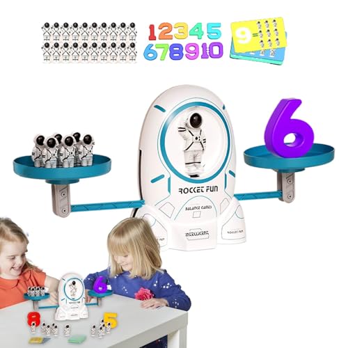 GkgWuxf Balance Counting Toys, Balance Games for Kids - Family Tabletop Number Lernspielzeug - Fun Vorschullernaktivitäten Tool für Kinder, Familie, Freunde von GkgWuxf