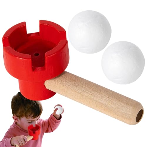 GkgWuxf Ballblasspielzeug, Ballblasspielzeug für Kinder,Pädagogisches Blasspiel | Schwimmendes Balancierball-Blasspielzeug, Stressabbau-Blasspielzeug für Kinder, pädagogisches Blasspiel von GkgWuxf