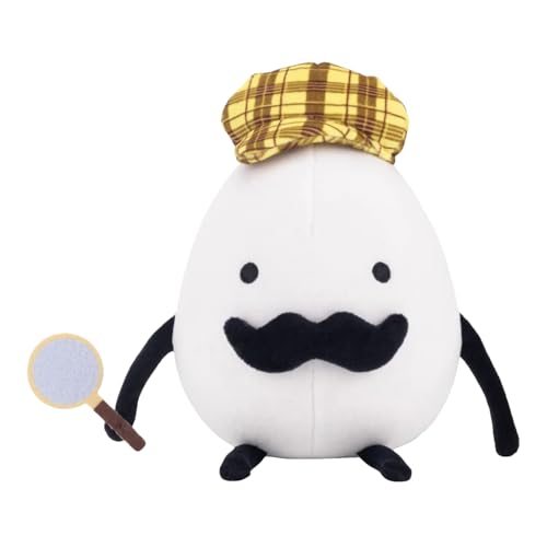 GkgWuxf Ei-Plüschtiere, gefüllte Plüschtiere | Plüsch-Ei-Spielzeug,7,1-Zoll-Spielfigur gefülltes weiches Kissen-Plüschtier für Sofa, Auto, Kinderzimmer GkgWuxf Ei-Plüschtiere, gefüllte Plüschtiere | Plüsch-Ei-Spielzeug,7,1-Zoll-Spielfigur gefülltes weiches Kissen-Plüschtier für Sofa, Auto, Kinderzimmer von GkgWuxf