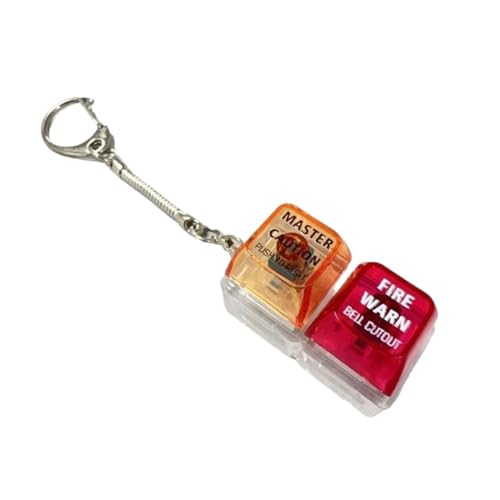 GkgWuxf Fidget Keyboard Clicker | Dekorativer Taschenanhänger - Dekorativer Crew-Alarm Schlüsselanhänger für Schultaschen, Brieftaschen, Schlüssel, Teenager, Erwachsene, Programmierer, Studenten GkgWuxf Fidget Keyboard Clicker | Dekorativer Taschenanhänger - Dekorativer Crew-Alarm Schlüsselanhänger für Schultaschen, Brieftaschen, Schlüssel, Teenager, Erwachsene, Programmierer, Studenten von GkgWuxf