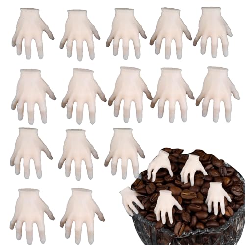 GkgWuxf Halloween Gruselige Mini Hände - Künstliche Gruselhände Leichenteile Deko Für Spukhaus - 15 Stücke Horror Holiday Miniaturfiguren Für Schreibtisch Tisch Themen Partys GkgWuxf Halloween Gruselige Mini Hände - Künstliche Gruselhände Leichenteile Deko Für Spukhaus - 15 Stücke Horror Holiday Miniaturfiguren Für Schreibtisch Tisch Themen Partys von GkgWuxf