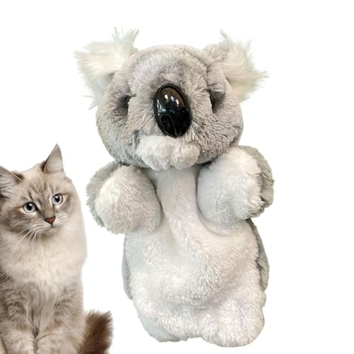 GkgWuxf Koala Handpuppe, Tierhandpuppen - Cat Wrestling Puppet | Plüsch Koala Langeweile-Busting Interactive Cat Wrestling Toy für Kätzchen-Trainingsübungen von GkgWuxf