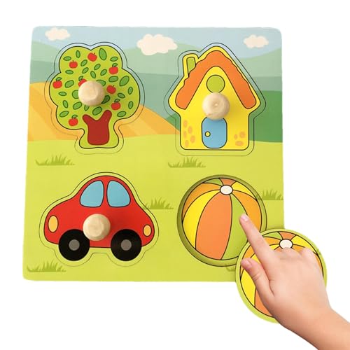 GkgWuxf Kognitives Matching-Brett, Matching-Spiel für Kinder - Passendes Puzzle-Spielzeug | Reise-Matching-Brettspiel, interaktives Matching-Puzzle-Spielzeug, passendes Lern-Puzzle-Brett für 2–5 Jahre von GkgWuxf