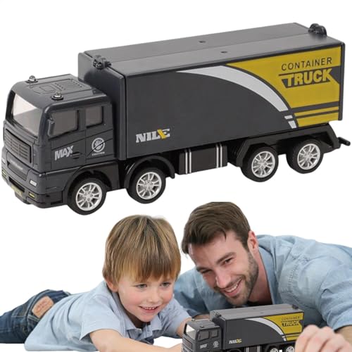 GkgWuxf Spielzeugwagen für, zurückziehen Truck | Inertialanhängermodell für Baufahrzeuge - Pädagogische Back -LKW -Spielzeug, Vorschullernaktivitäten für Mädchen Kinder und Kinder von GkgWuxf