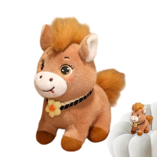 GkgWuxf Stoffpferd | Plüschpferd Spielzeug Mit Großen Augen Für Kinder - Plüschpferde Mit Blumen-Schleife | Für Klassenzimmer Ostern Halloween Weihnachten Geburtstag Kinderzimmer Spielzimmer GkgWuxf Stoffpferd | Plüschpferd Spielzeug Mit Großen Augen Für Kinder - Plüschpferde Mit Blumen-Schleife | Für Klassenzimmer Ostern Halloween Weihnachten Geburtstag Kinderzimmer Spielzimmer von GkgWuxf