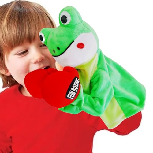 GkgWuxf Tierhandpuppen,Panda-Handpuppe, Cartoon Interaktive Boxhandpuppen, Lustige Handpuppen, weiches Kinderspielzeug für Kindergarten, Vorschule, Versammlungen von GkgWuxf