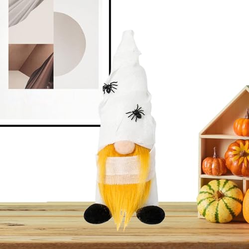 Gkumgwo Halloween-Ornamente, e, Halloween-e, Plüsch-, Hexe, gesichtslose Puppe, Ornamente, niedliche -Plüschpuppe, Halloween-Puppe, gesichtslose Halloween-Puppe, für Zuhause, Wohnzimmer von Gkumgwo