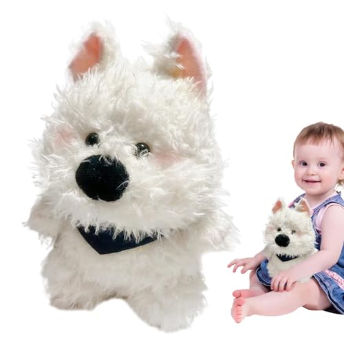 Gkumgwo Hundeplüsch,Hundestofftier,Cartoon-Puppe Kuscheltiere Plüsch - 9,06 Zoll Cartoon-Hund-Plüschtier, Kinder-Plüschtierkissen für Sofa, Schlafzimmer, Autodekoration von Gkumgwo