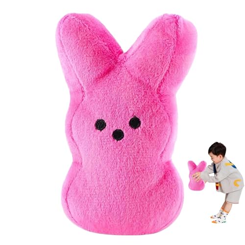 Gkumgwo Kaninchenplüschspielzeug, Hasengefüllter Tier - 6 Zoll Plüsch realistisch gefülltes Tierspielzeug | 6X Realistic Plush Tierarching Kissen für Kinder Mädchen Osterdekoration von Gkumgwo