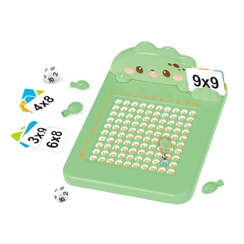 Gkumgwo Mathe-Multiplikationsbrettspiele, Multiplikationsmaschine - Mathe-Brettspiel | Spielzeug-Lernwerkzeuge Kindergarten-Mathe-Lernmaschine für Schüler und Kinder für zu Hause von Gkumgwo