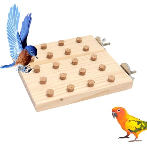 Gkumgwo Papageienspielzeug für große Vögel, Vogelausbildung Spielzeug | Papageien -Puzzlespielzeug Bildungsanbringung Trainingsspiele - Robustes Vogelspielplatz Tieraktivitätsspiel für Simporien von Gkumgwo