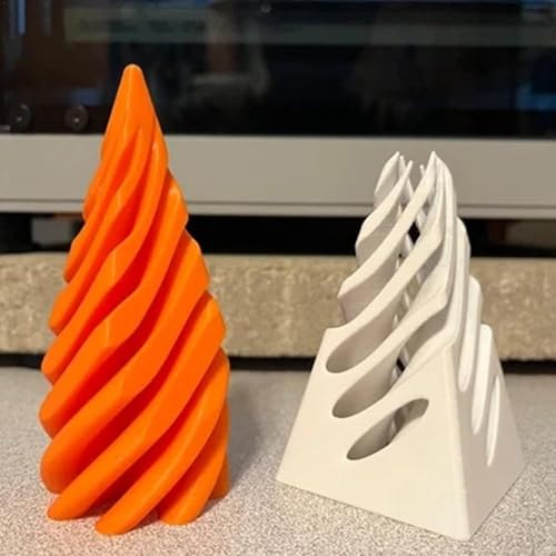 Impossible Passthrough Pyramide Sculpture | 3D Printed Cone Fidget Toy | Pyramid Fidget Toy | Antike Art Building Model | Creative Egyptian Pyramid Statue Anxietys Relief Toys von Gkumgwo