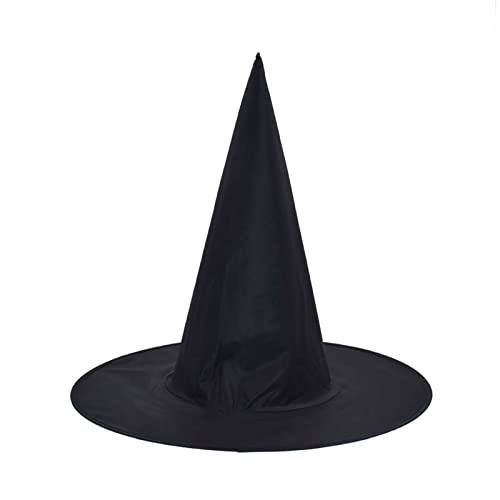 Glanhbnol Hexenhüte für Damen, Halloween-Hüte, Hexenhut, Zaubererhut, Zaubererhut, Halloween-Kopfschmuck, Party von Glanhbnol