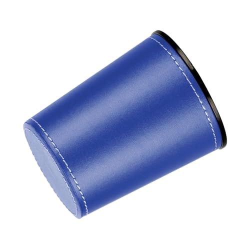 Glanhbnol PU Leder Würfel Tasse Flanell Innen Würfel Shaker Tasse Ruhig Shaker Tasse Kneipen Würfel Spiel Party Liefert Einfach Zu Verwenden von Glanhbnol