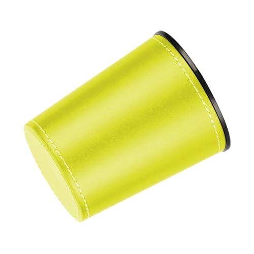 Glanhbnol PU Leder Würfel Tasse Flanell Innen Würfel Shaker Tasse Ruhig Shaker Tasse Kneipen Würfel Spiel Party Liefert Einfach Zu Verwenden von Glanhbnol