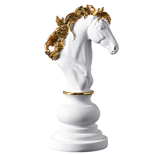 Glanhbnol Schach Statue Desktop Ornamente Figuren Schachfiguren Skulptur Home Dekore von Glanhbnol