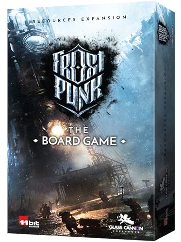 Glass Cannon Unplugged | Ressourcenerweiterung - Frostpunk: Das Brettspiel | Brettspiel | Alter 16+ | 1-4 Spieler | 120-150 Minuten Spieldauer von Rebel