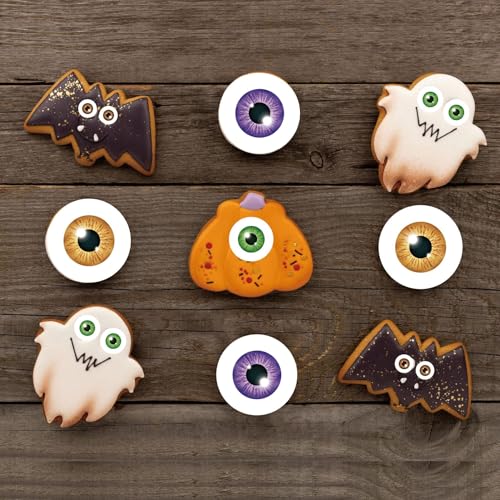 Gleevio Lustige Tortendeko Augen, 90 Stück für Kuchen und Süßigkeiten Gleevio Lustige Tortendeko Augen, 90 Stück für Kuchen und Süßigkeiten von Gleevio