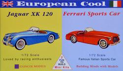 Jaguar XK120 &  Ferrari von Glencoe Models