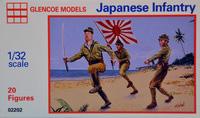 Japanische Infanterie, 20 Figuren von Glencoe Models