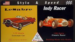 Le Sabre 1/72 - Indy Racer 1/50 von Glencoe Models