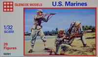 US Marines, 20 Figuren von Glencoe Models