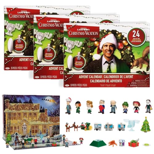 Glenmi Der Weihnachts-Countdown 2024 for Comedy-Liebhaber – EIN Adventskalender mit ausgefallenen Figuren(3 PCS) von Glenmi