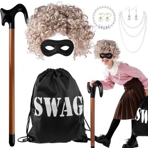 Old Granny Kostüm Accessoires für Damen Old Granny Kostüm Accessoires für Damen von Glirop