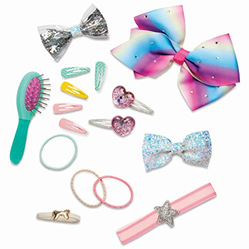 Glitter Girls Haarspangen Puppenzubehör – Haarbürste, Haarschleifen, Haargummis und mehr – Accessoires für 36 cm Puppen Spielzeug für Kinder ab 3 Jahren von Glitter Girls