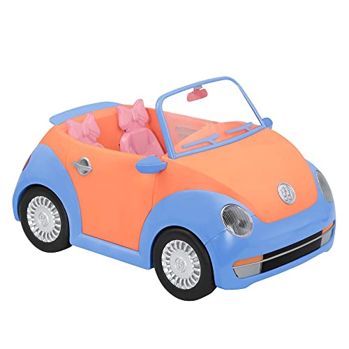 Glitter Girls Cabrio für 36 cm Puppen – Auto Fahrzeug Puppenzubehör – Spielzeug für Kinder ab 3 Jahren von Glitter Girls